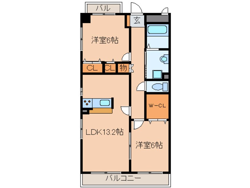 間取図 レストポイント池花