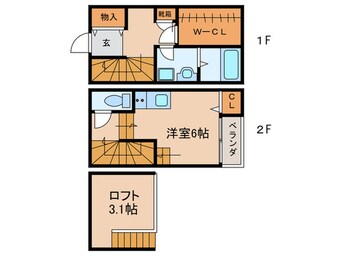 間取図 Ｙｓ Ｓｑｕａｒｅ名城公園