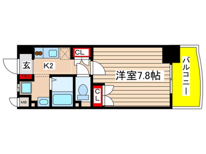 間取図 昴名駅南