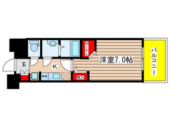 間取図 パルティール植田アネックス
