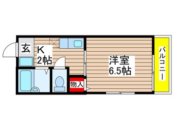 間取図 セルテｲア西入