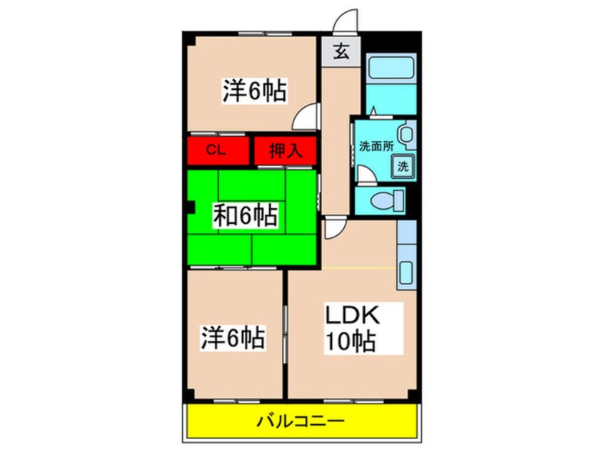 間取図 メゾン・ド・グランドゥール