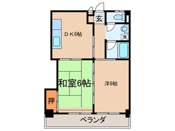 間取図 マンション服部