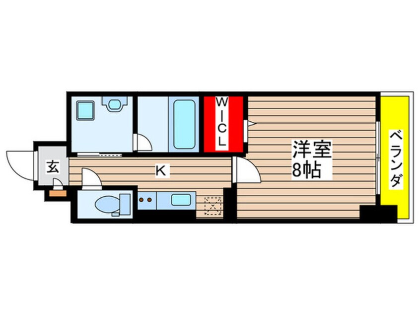 間取図 ル・ソレイユ