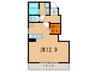 エコ－ソレイユ伏屋 1Rの間取り