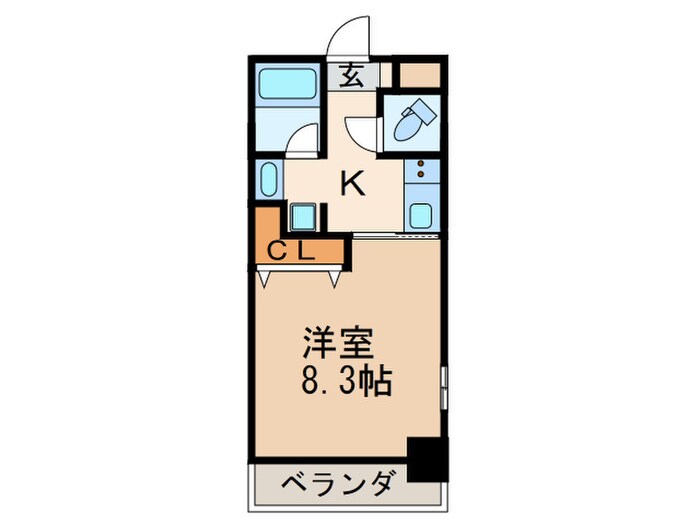 間取り図 メイプルコート朝岡