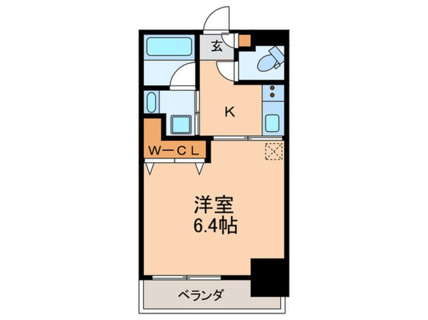 間取図 メイプルコート朝岡