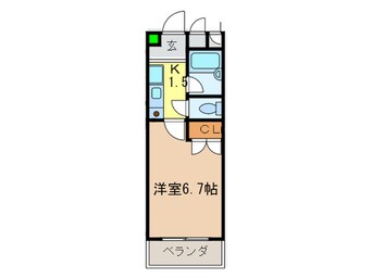 間取図 ｼﾞｬｽﾃｨ浅間