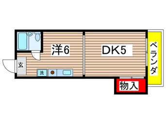 間取図 レジデンス光和１０１