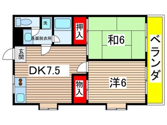 間取図 レジデンス光和１０１