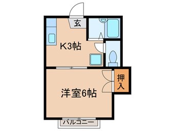 間取図 タウニィ－フルタ