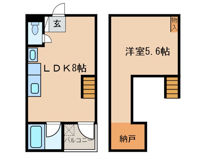 間取り図 Ａｚｚｕｒｒｉ池下