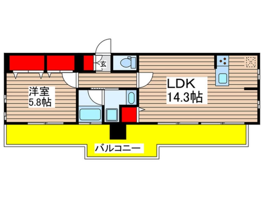 間取図 FIRST　RESIDENCE　SAKAE