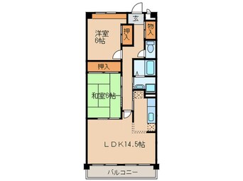 間取図 サニーコート神領