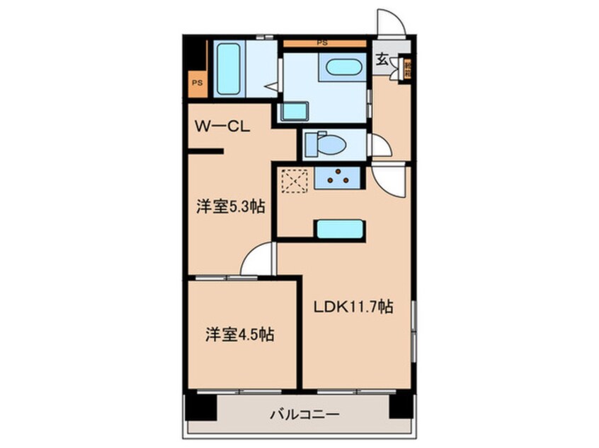 間取図 矢野マンション