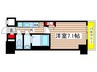 ﾌﾟﾚｻﾝｽ久屋大通公園ｾﾗﾌｨ(1503) 1Rの間取り