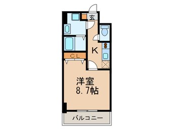 間取図 ＰＲＥＳＴＡＧＥ名駅