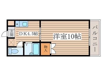 間取図 ヴィーブル岳見