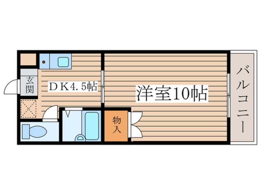 間取図 ヴィーブル岳見