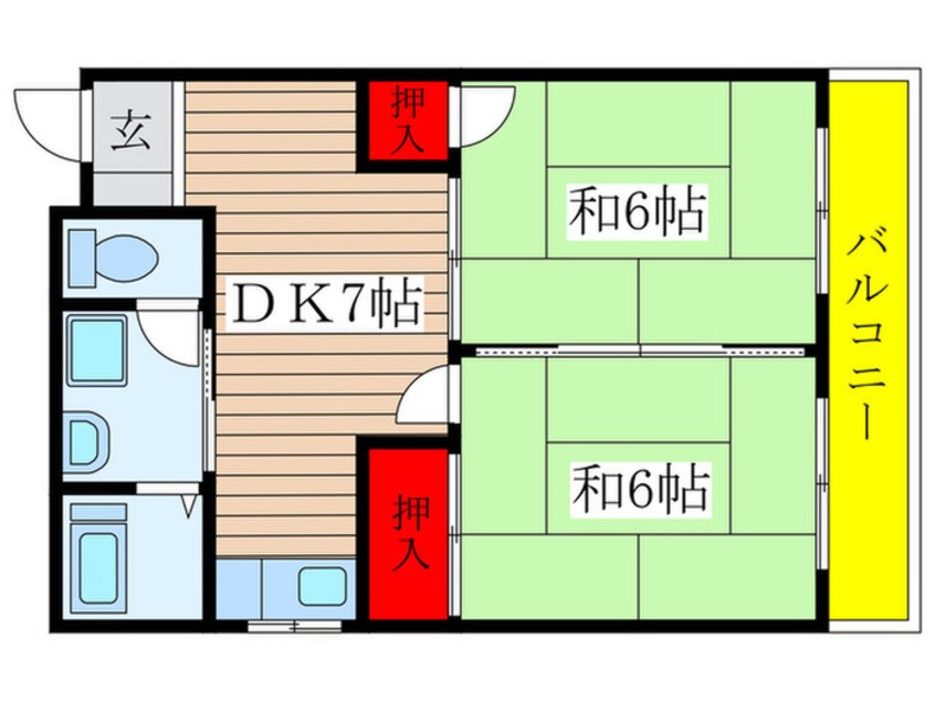 間取図 三和ビル