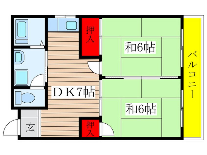 間取図 三和ビル