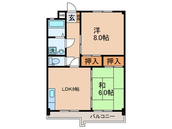 間取図 藤本コ－ポ