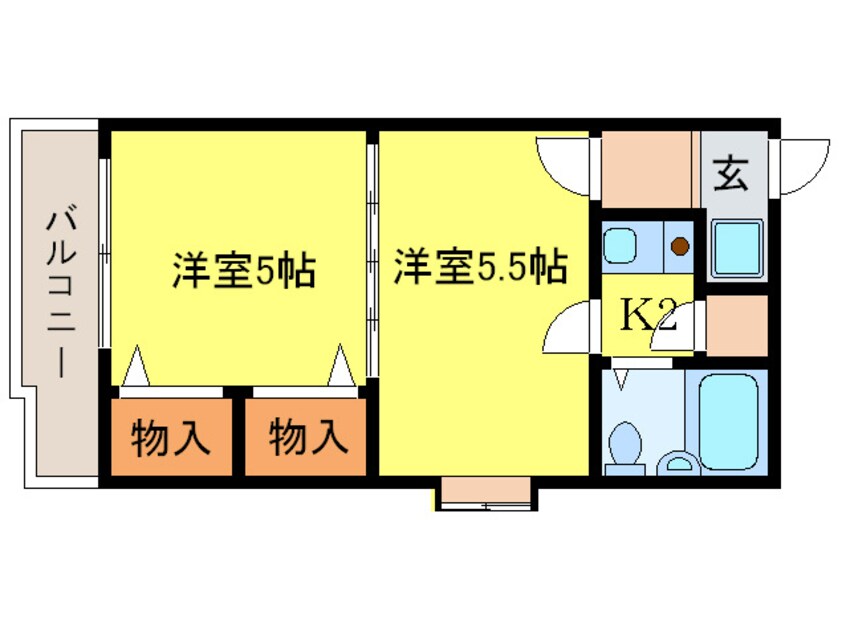 間取図 エスト葵南マンション