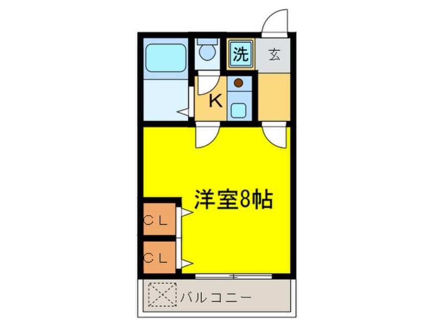 間取図 エスト葵南マンション