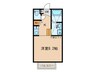 St.桜館 1Kの間取り
