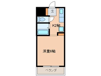 間取図 パラシオン　まきの