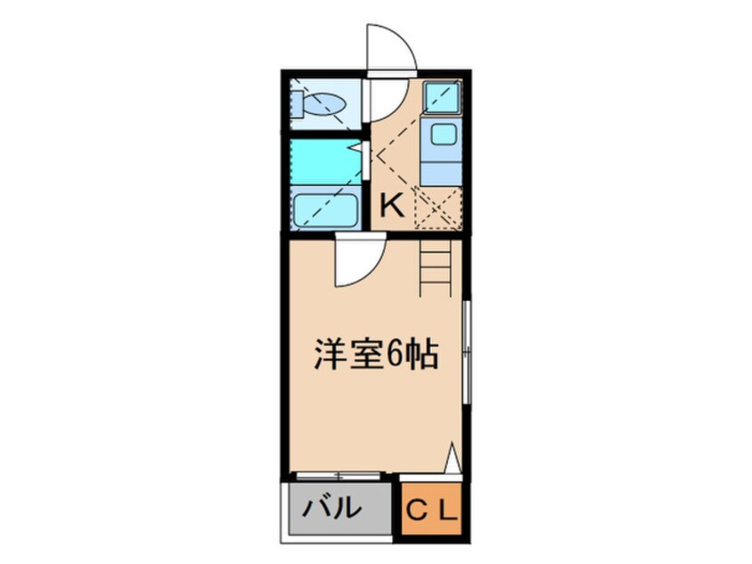 間取図 アミティエ喜多山