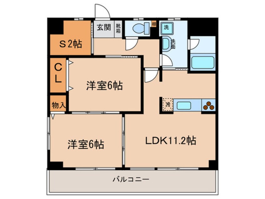 間取図 コンフォート高畑