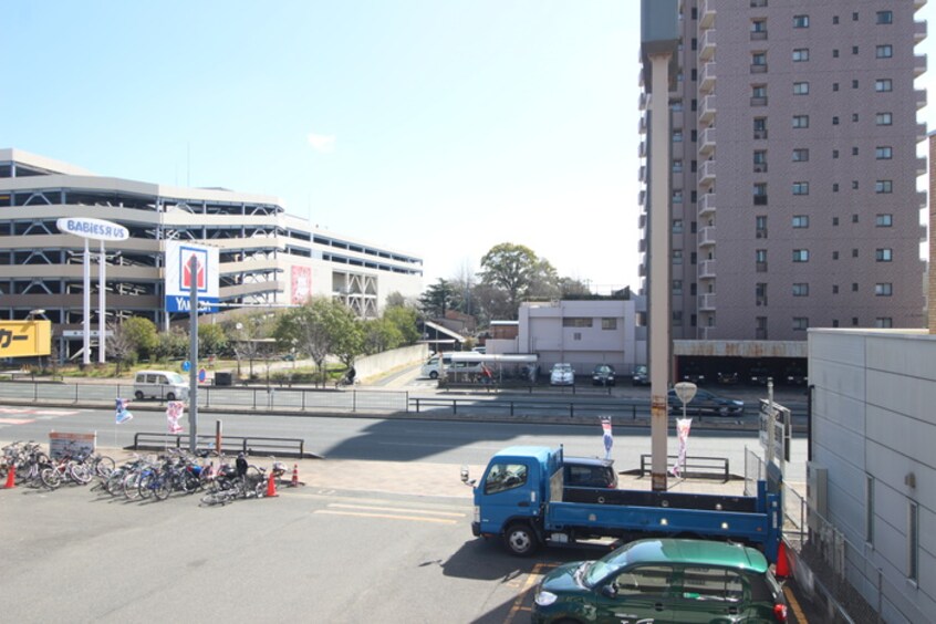 室内からの展望 上更マンション