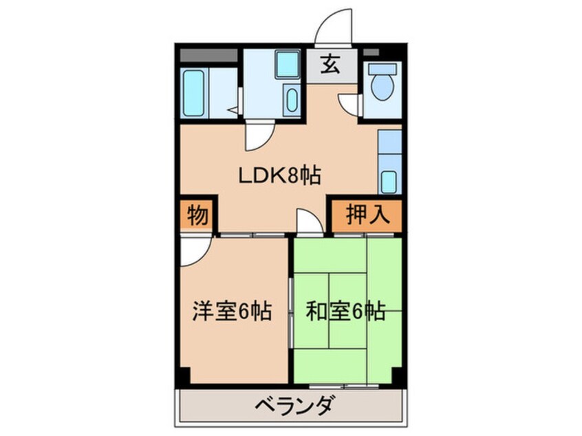 間取図 なごやセントポ－リア