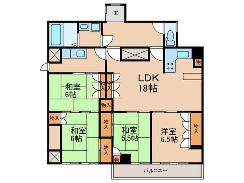 間取図 なごやセントポ－リア