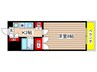 牧の里パ－クヒルズ 1Kの間取り