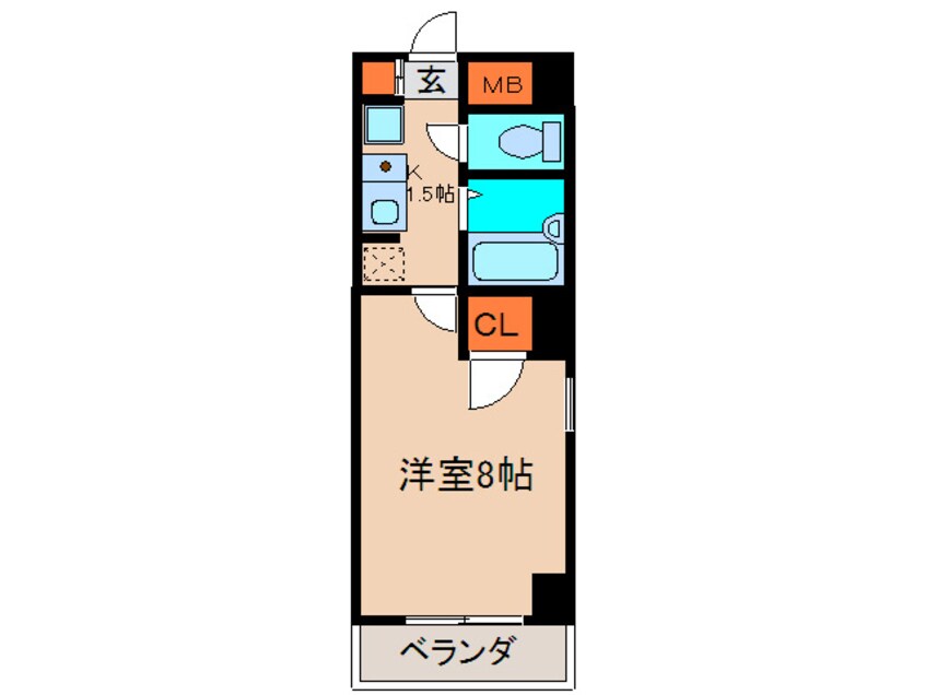 間取図 ハイツ丸の内