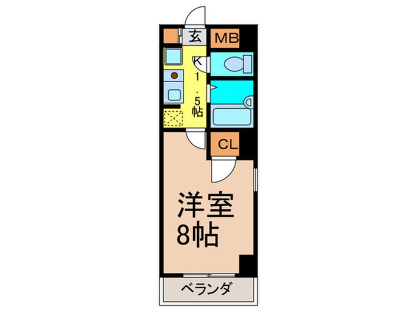間取図 ハイツ丸の内