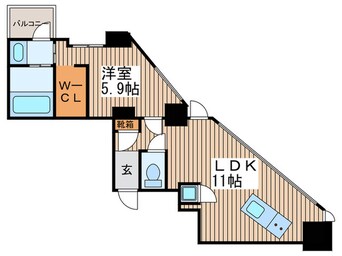 間取図 SK BUILDING-501