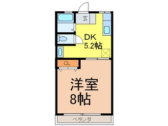 間取図 鶴見ハイム