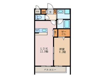 間取図 キューブ黄金