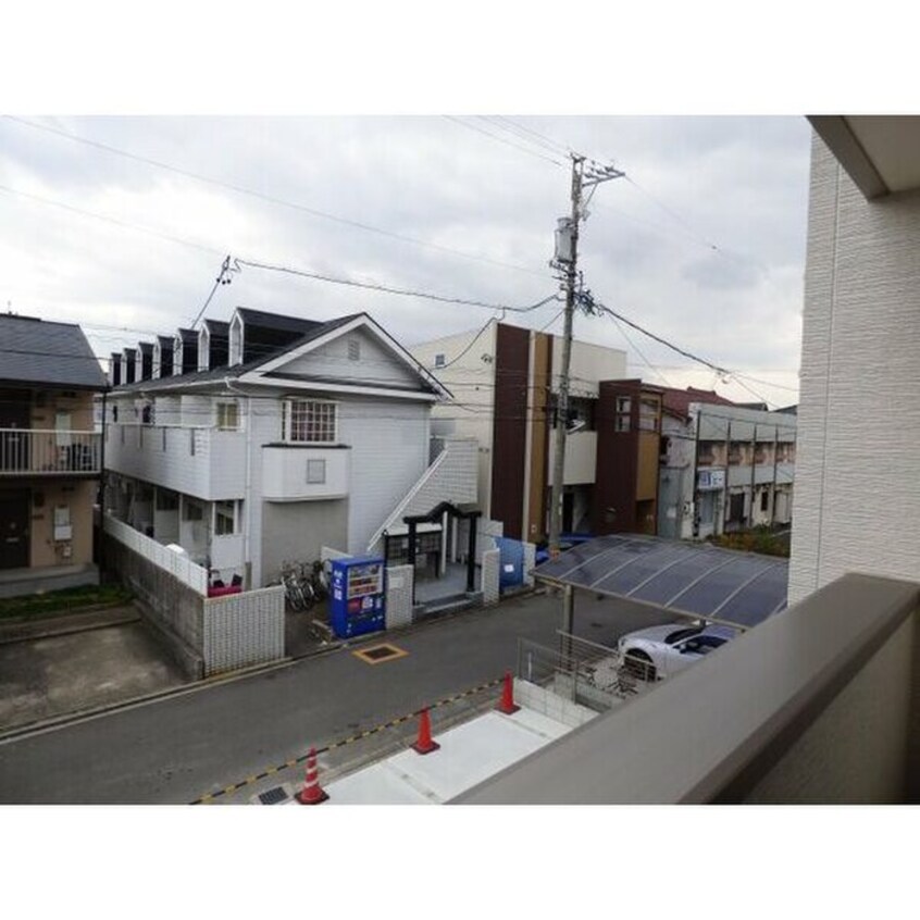 室内からの展望 キューブ黄金