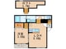 ＧＲＡＮＤＦＯＲＭＥ名城 1LDKの間取り