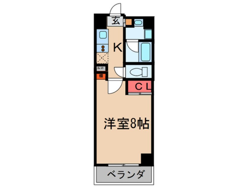 間取図 シティライフ覚王山北