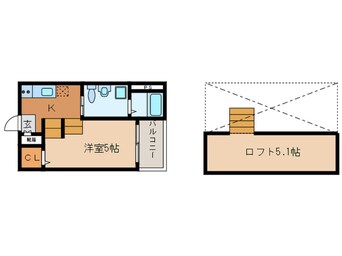 間取図 メゾンド　ルミナス