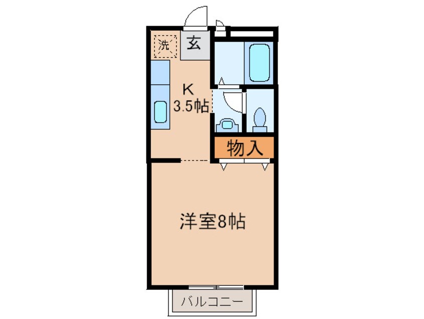 間取図 アンオオモリ