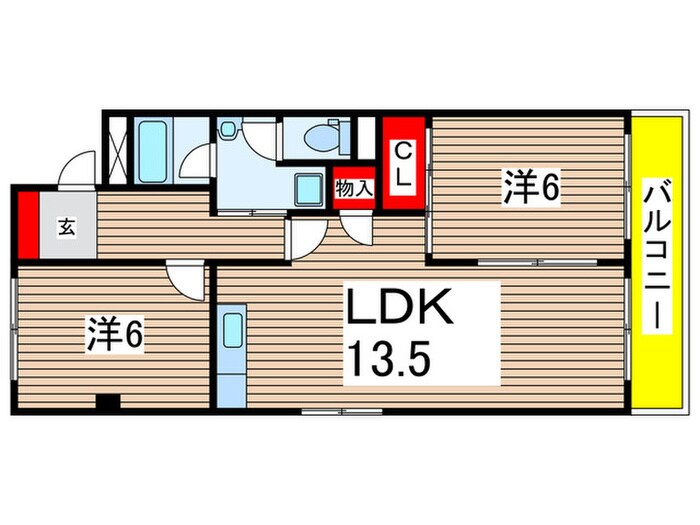 間取り図 マンション杉