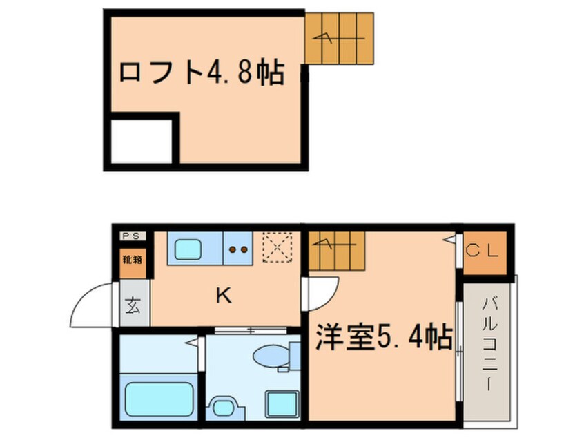間取図 プラージュ