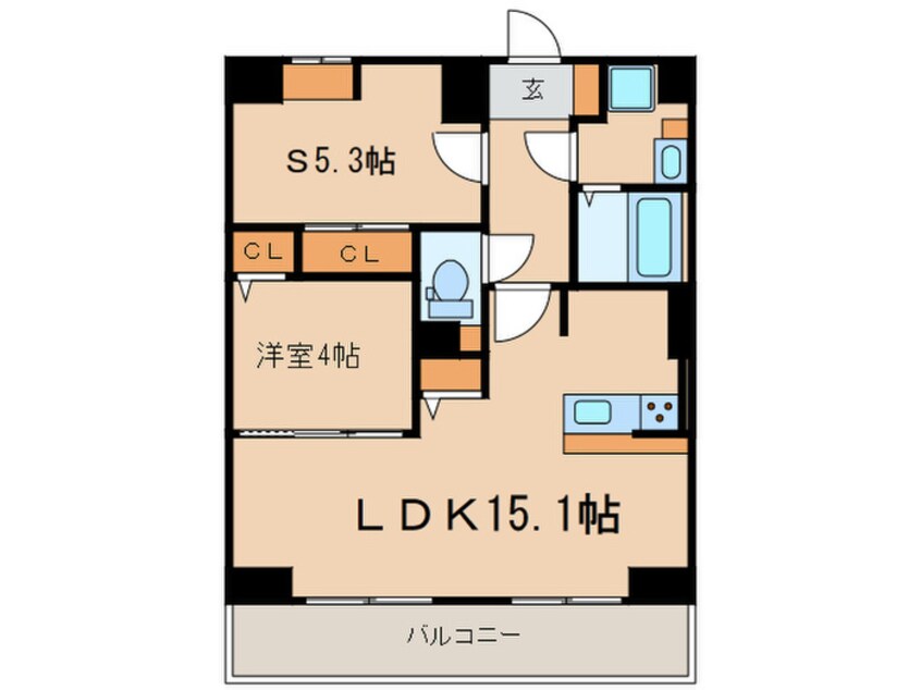 間取図 アプリーレ千代田