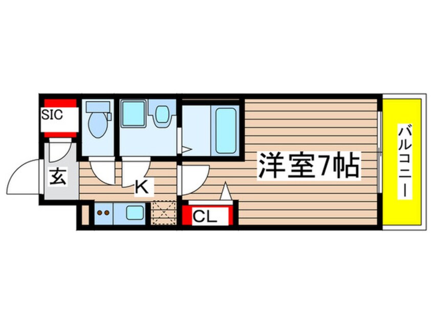 間取図 S-RESIDENCE金山三丁目